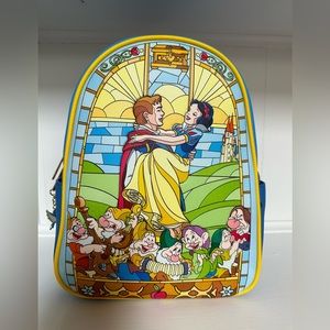 Loungefly Snow White Stained Glass NWT